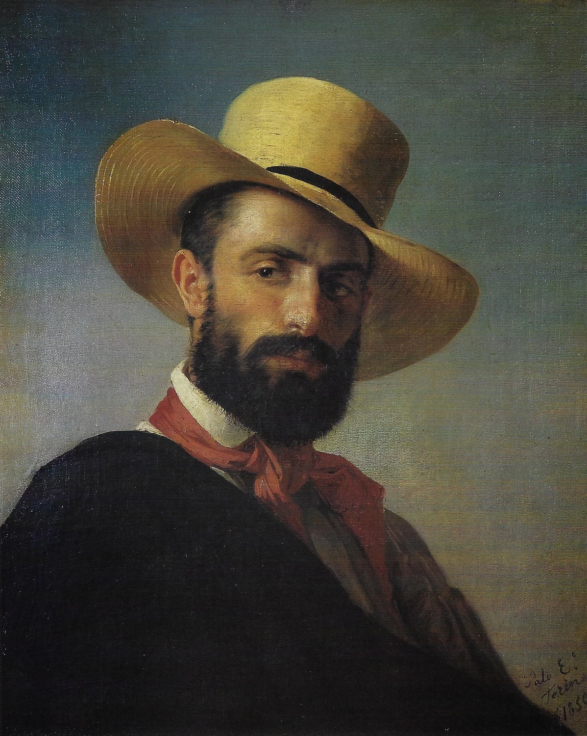 Ritratto di Carlo Silvestri - 1850, Galleria d'Arte Moderna, Milano